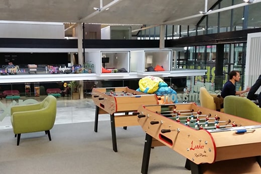 Friendly spaces for startups at Station F