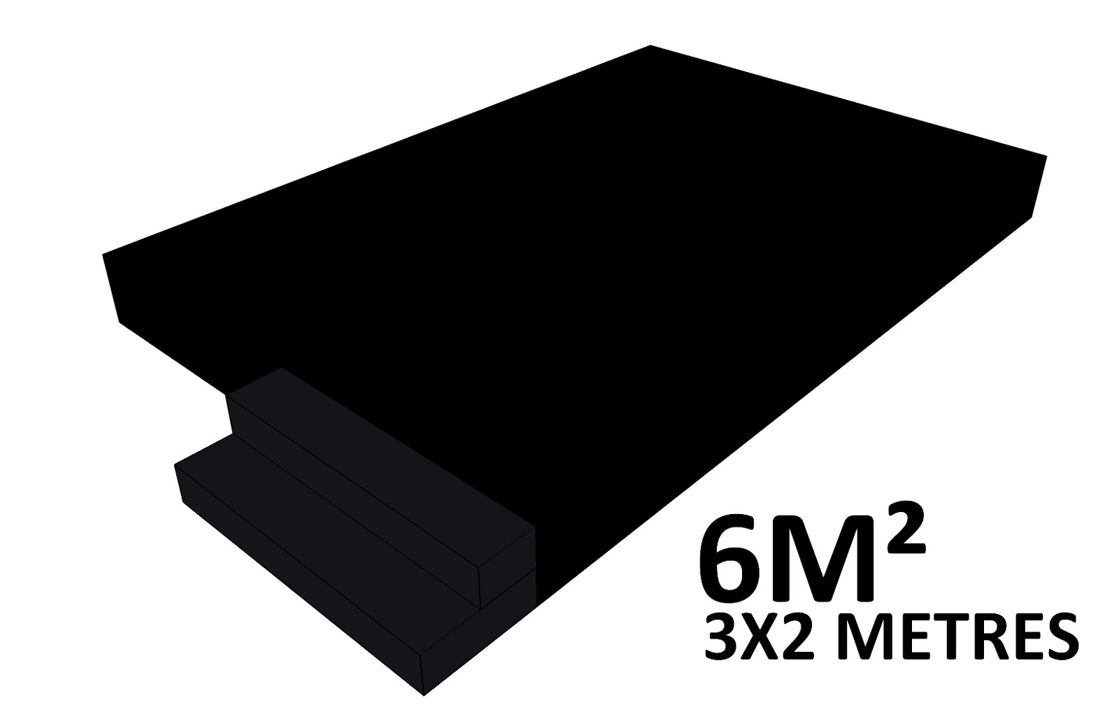 Estrade événementielle 6m² avec finition premium