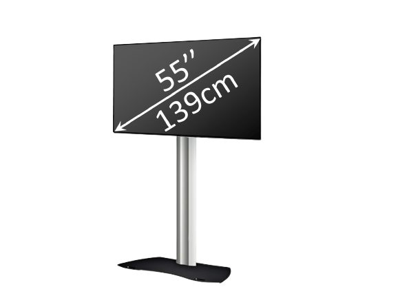Location d'écran plat avec pied autoporté professionnel