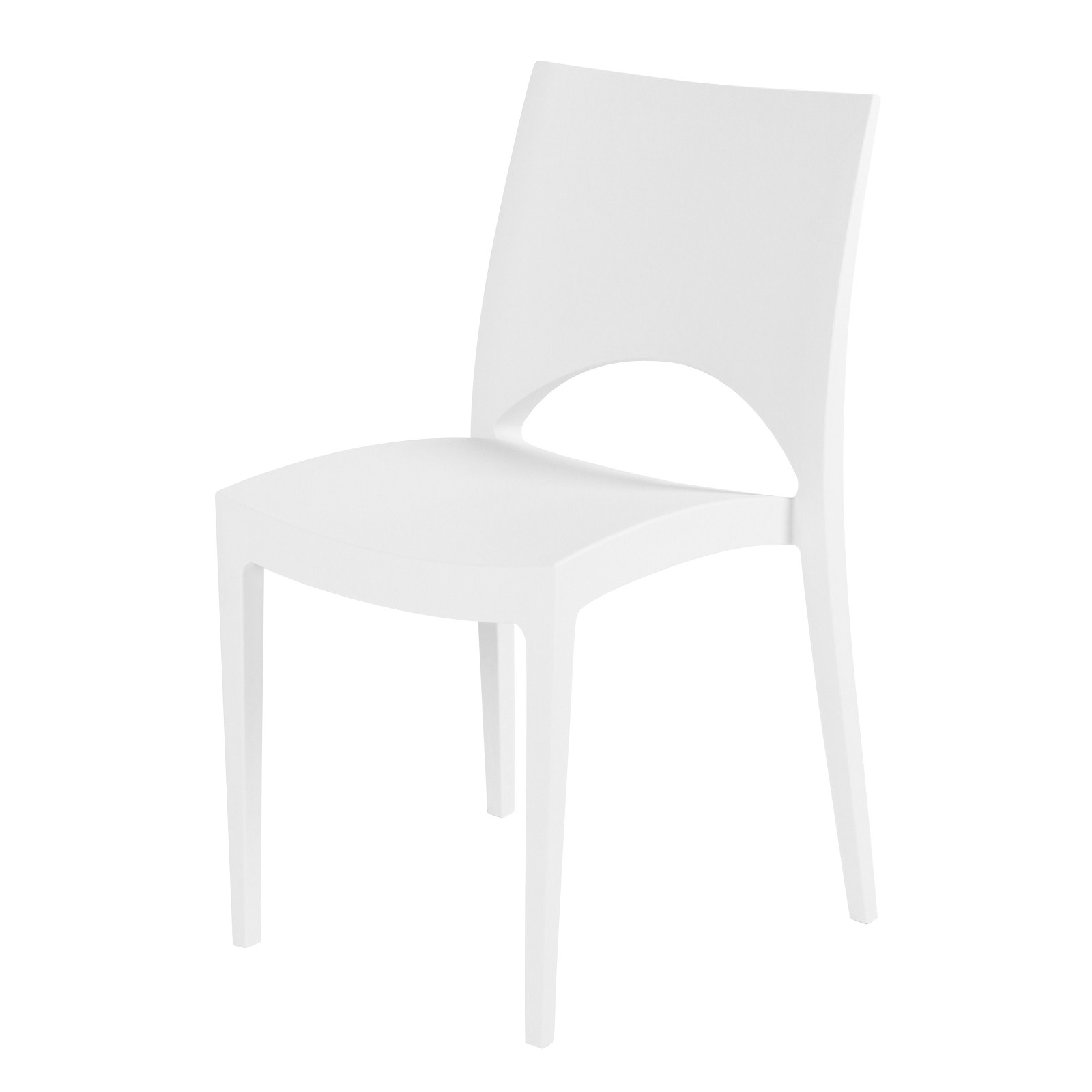 Location de chaise blanche pour réception et séminaire