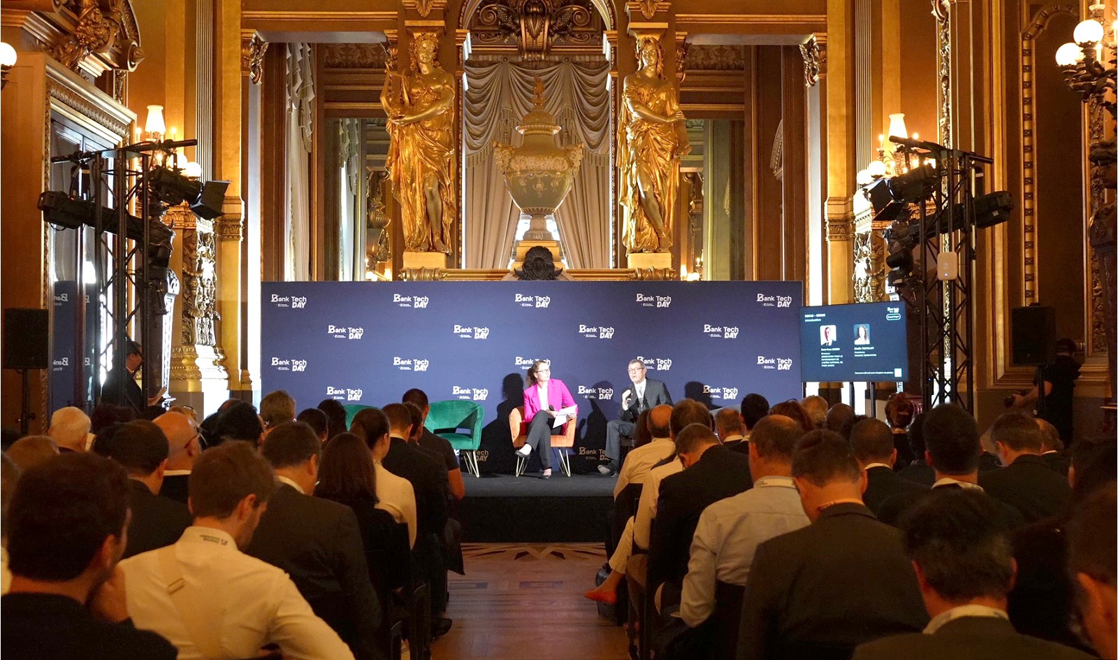BankTech Day 2025: an express installation in the heart of the Palais Garnier