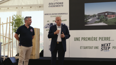 Laying of the foundation stone: Solutions Ã‰vénements inaugurates its future headquarters